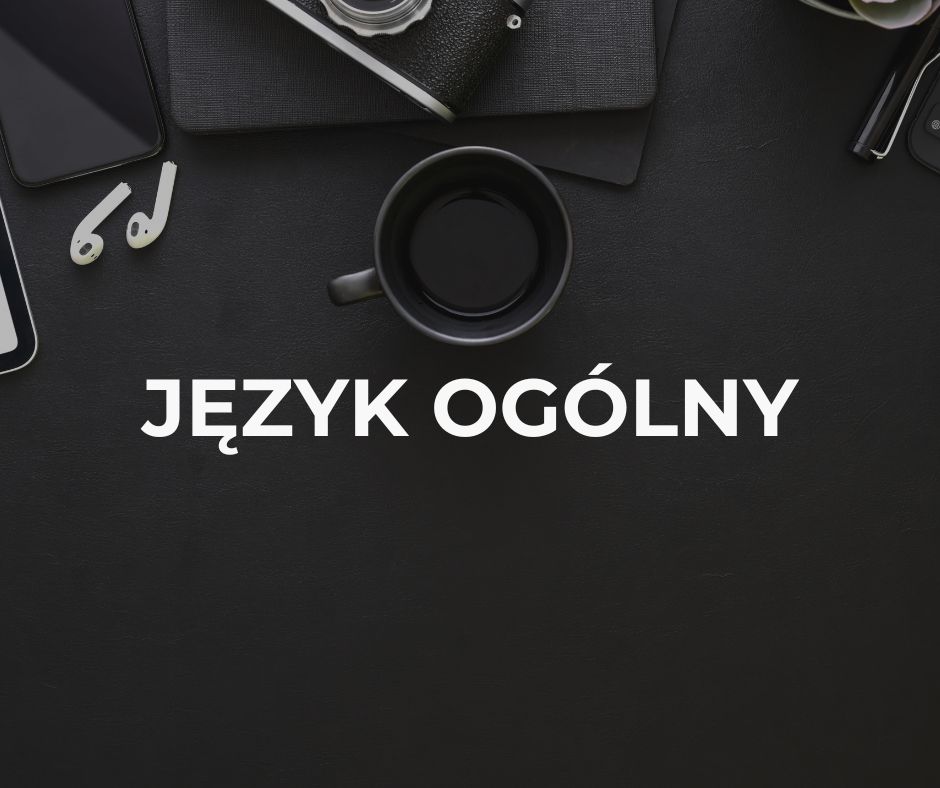 Główne zdjęcie produktu Język ogólny