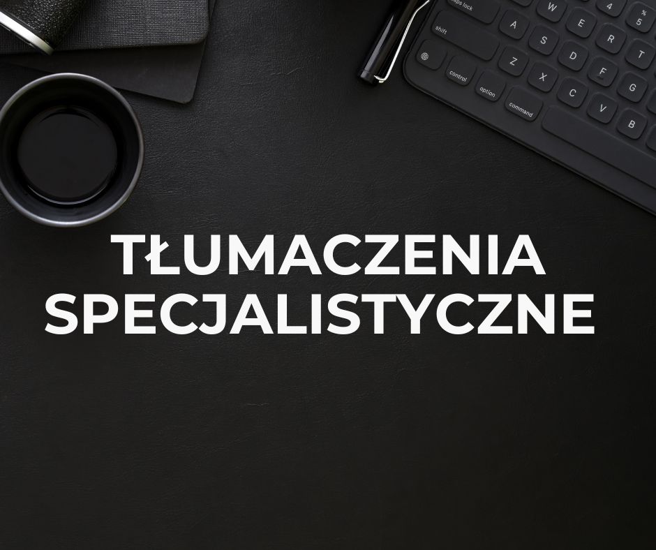 Główne zdjęcie produktu Tłumaczenia specjalistyczne